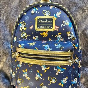 Disney Parks Loungefly 50th Anniversary Backpack